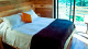 Ruca Lodge - Os quartos são pequenos mas muito confortáveis: acomodam 2 adultos e uma criança de até 3 anos 