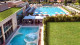 Grotta Giusti - A piscina de águas termais do resort e seus 750 m² com chafarizes e hidromassagem é imperdível!