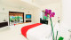 Hotel Esencia - A decoração clean e moderna da suíte é perfeita para descansar após um dia curtindo o paraíso! 