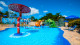 Águas de Palmas Resort - Especialmente para os pequenos, o parque aquático conta ainda com piscina infantil, com coloridos chafarizes.