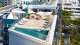 Arena Ipanema Hotel - O lazer é destaque no rooftop, com a piscina e vista privilegiada sobre a cidade e o mar.