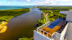 Bugan Paiva by Blue Tree - Um dos destaques do hotel é a piscina de borda infinita no terraço, com vista para o mar e a Ilha do Amor.