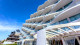 C Design Hotel - O conceito clean e moderno pode ser visto já do lado de fora, a partir de suas formas sinuosas.