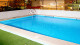 Capital Apart Hotel - Na volta para o hotel, nos dias quentes, a melhor pedida é mergulhar na piscina do terraço. 