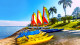 Club Med Lake Paradise - Quem preferir esportes aquáticos pode escolher entre stand up paddle, vela e caiaque no lago da Represa de Taiaçupeba.