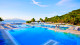 Club Med Rio das Pedras - Iniciando o deleite, são três piscinas. Uma delas, a principal, tem borda infinita e diferentes profundidades.