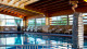 Corinthia Hotel Lisboa - Para relaxar, a piscina aquecida com teto retrátil é a pedida!