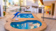 Costa Atlântico - Para momentos de lazer, hóspedes desfrutam de duas piscinas ao ar livre, uma de uso adulto e outra para as crianças.