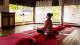 Costa Brasilis Resort - Ainda tem sala de meditação, onde é praticada a yoga na propriedade. 