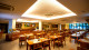 Del Mar Hotel - No Restaurante Veleiros também são servidos pratos da culinária internacional e nacional, com custo à parte.