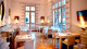 Design Suites Salta - A refeição é servida no sofisticado restaurante da hospedagem, Osadia.