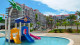 São Pedro Thermas Resort - O entretenimento segue para o resort, que se destaca pela infraestrutura completa. Tem piscina ao ar livre...