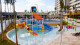 Enjoy Solar das Águas Resort - Entre as piscinas, uma delas é infantil, com um brinquedo aquático para a criançada se esbaldar.