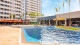 Enjoy Solar das Águas Resort - O lazer começa nas piscinas adulto e infantil, de águas quentes e frias.