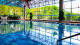 Hotel Estância Barra Bonita - Se fizer frio não se preocupe, uma enorme estrutura indoor garante a diversão de toda a família.