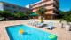 Hotel Fazenda Brisa Itu - A primeira parada são as piscinas. Uma das piscinas é rasinha, especialmente para as crianças.