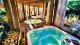 Fazzenda Park Hotel - Também para relaxar em águas quentinhas, as jacuzzis ao livre são excelentes opções!