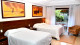 Ferradura Resort Búzios - O descanso tem vez em quatro opções de acomodações, todas com 25 m², varanda, TV, AC e frigobar.
