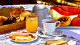 Hotel Fita Azul - E, claro, a parte gastronômica! As manhãs começam com o saboroso café da manhã incluso na tarifa. 