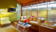 Hotel Fita Azul - A infraestrutura se completa com sala de TV e sauna.