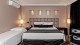 Full Jazz by Slaviero - Entre os destaques do hotel, o primeiro está na acomodação! São nove opções de quartos, de 28 a 60 m², bem equipados.