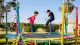 Furnaspark Resort - Na área infantil, a diversão fica garantida com toboáguas e playground.