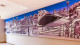 Go Inn Curitiba - Curitiba está presente em forma de arte nas paredes do hotel.