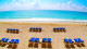 GR Solaris Cancun - Ou deitado nas espreguiçadeiras da praia logo em frente!