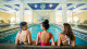 Grande Hotel de Araxá - Com custo à parte, usufrua de piscina emanatória, sauna, banheira de hidromassagem, ducha escocesa.