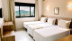 Guararema Parque Hotel - Por fim, o descanso é no conforto das três opções de acomodação, todas com TV, AC, frigobar e amenities.