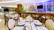 Holiday Inn Cartagena Morros - Seu nome é Blue Restaurant & Lounge Bar e, com custo à parte, oferece também carnes, frutos do mar e menu kids.