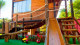 Hotel Águas de Bonito - Localizado na área externa, o playground possui espaços como casinha com escorregador.