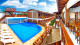 Hotel Jeri - Além das piscinas, tem também bar molhado e terraço com pergolados e puffs!