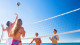 Riu Playa Blanca - Fora d’água, os esportistas contam com academia e quadra de vôlei de areia. 