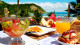 Le Terrace Beach Hotel - Desde o café da manhã até o jantar, garantia de refeições inesquecíveis.