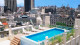 NH City and Tower - A piscina possui uma localização perfeita! Enquanto você mergulha, aprecia uma vista panorâmica da cidade.