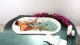 Oscar Inn Eco Resort - E, para relaxar, SPA com excelentes serviços. Tem piscina aquecida, saunas, jacuzzi, ofurô, ducha escocesa...