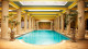 Palace Hotel Poços de Caldas - Construída em estilo romano, ela é coberta, aquecida e sua água é sulfurosa.