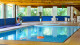 Portal do Sol Hotel Fazenda - Enquanto isso, a piscina aquecida proporciona diversão aquática em qualquer época do ano. 