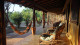 Araras Eco Lodge - Destaque especial para as redes na frente dos quartos, ideias para relaxar em um final de tarde.