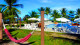 Hotel Praia do Sol - Depois do café, relaxe na rede ou curta o toboágua com vista para o mar. Os pequenos também podem acompanhar!