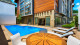 Prodigy Hotel Gramado - E por falar em lazer, o hotel conta com sala de TV e lounge compartilhado, além da piscina ao ar livre.