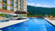 Quality Itaipava - A piscina térmica ao ar livre e sua bela vista para a região são sem dúvidas as principais fontes de lazer do hotel.