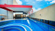 Radisson Hotel Belém - Lazer este que começa com a piscina ao ar livre, localizada na cobertura.