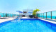 Ramada Recife Suites - Com uma completa infraestrutura, os hóspedes aproveitam piscina na cobertura, sauna e academia.
