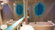Residence Nell - Os banheiros, outro detalhe à parte, com seu azulejo em mosaico e uma prazerosa ducha italiana.