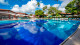 Resort Villaggio Arcobaleno - No resort, o lazer segue o alto nível, especialmente no Parque das Piscinas, com três opções ao dispor.