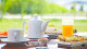 Rochester Calafate - Incluso na tarifa, o café da manhã é servido em estilo buffet no restaurante do hotel.