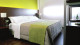 Hotel Rochester Concept - E o descanso é garantido no apartamento Standard, de 25 m² e equipado com TV LCD 32”, AC e frigobar.