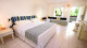 Saint Tropez Praia Hotel - Desde a acomodação com 37 m², varanda com vista para o jardim, TV LCD, AC e frigobar...